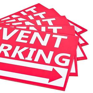 Open House Arrow Yard Signs PP Stakes Outdoor Real Estate Agent Supplies Property Sale Directional Arrows Signs Custom Cutting - Product Image 2