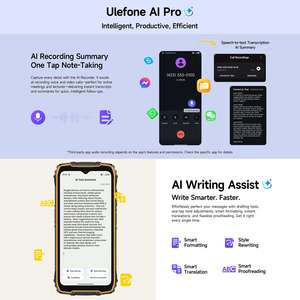 โทรศัพท์มือถือ <span class=keywords><strong>Ulefone</strong></span> RugKing 4 Pro รุ่นทนทาน หน้าจอ 6.56 นิ้ว แบตเตอรี่ 10200mAh รองรับการชาร์จย้อนกลับ 5W รองรับซิมคู่ NFC ระบบปฏิบัติการ Android 4G รองรับการชาร์จเร็ว 18W - Product Image 6