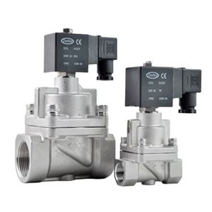 Válvula de solenoide de agua de alta presión de acero inoxidable de 1/2 pulgadas, 80bar, 90Bar, 100bar, - Product Image 2