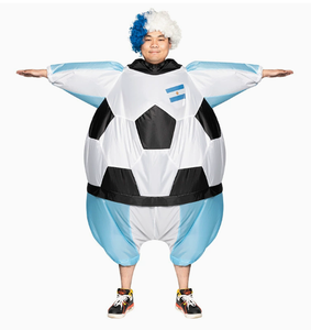 Disfraz Inflable de Mascota de la Copa <span class=keywords><strong>Mundial</strong></span> de Fútbol de Catar con Representantes de Brasil, Alemania y Francia - Product Image 4