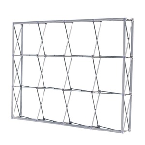 10x8ft Folding <strong>Pop</strong> <strong>up</strong> Banner <strong>Display</strong> Backdrop <strong>Stand</strong> Exhibition Wall Banner Trade Show Booth Walls <strong>Pop</strong> <strong>up</strong> Banner - Product Image 1