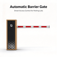 Barrière Automatique Intelligente pour Contrôle d'Accès au Stationnement, Système de Barrière à Bras Étanche IP55, Télécommande 30m
