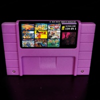 Boîtier de cartouche de jeu Super 100 1, communication filaire, matériau ABS, console de jeu SNES 16 bits de haute qualité, console américaine