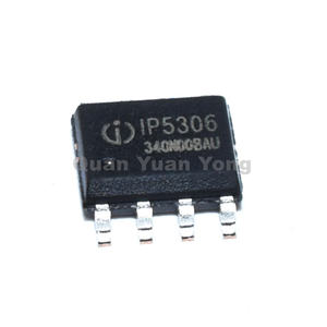 Ip5306 SOP8 2A filtro di ricarica RC(<span class=keywords><strong>PI</strong></span>) ESD SMD circuito integrato Chip IP - Product Image 1