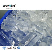Machine de fabrication de glace en tube industriel commercial ICESTA 1T 2T 3T 5T 10T 15T 20T 25T 30T