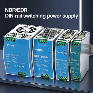 Alimentation à découpage sur rail DIN FCGK sélectionnée en usine (<span class=keywords><strong>EDR</strong></span>-120-<span class=keywords><strong>24</strong></span>) Sortie 24V CC Série NDR/<span class=keywords><strong>EDR</strong></span> Entrée <span class=keywords><strong>100</strong></span>-240V CA Fabriqué en Chine - Product Image 2