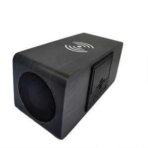 Bằng Gỗ Thông Minh LED Đồng Hồ Điện Thoại Di Động Sạc Sản Phẩm Gia Đình Với Không Dây Sạc Cho Nhà & Văn Phòng Sử Dụng - Product Image 2