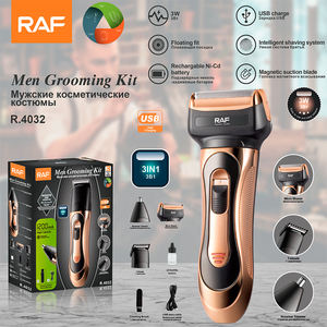 <span class=keywords><strong>RAF</strong></span> <span class=keywords><strong>Barber</strong></span> Supplies Tondeuse à barbe rechargeable Tondeuses à cheveux sans fil Tondeuses pour hommes Rasoir électrique Ensemble - Product Image 2