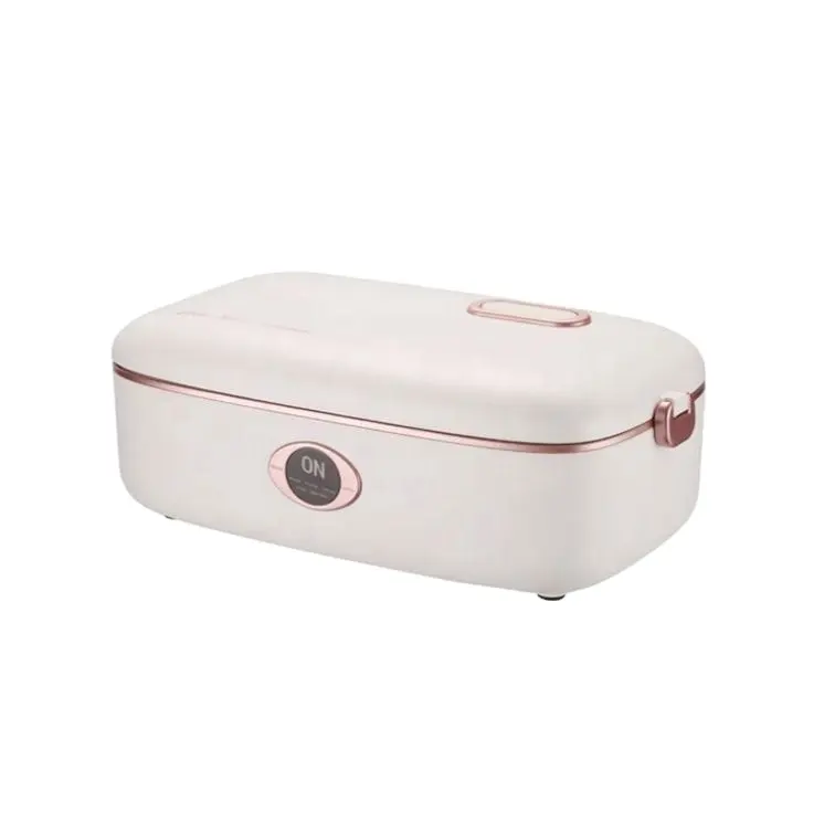 Exquisite Pink Boil Pot Usb Electric Heating Lunch Box Modern Set of Storage Box for Set Multifunction Fashion 220V Set 300W