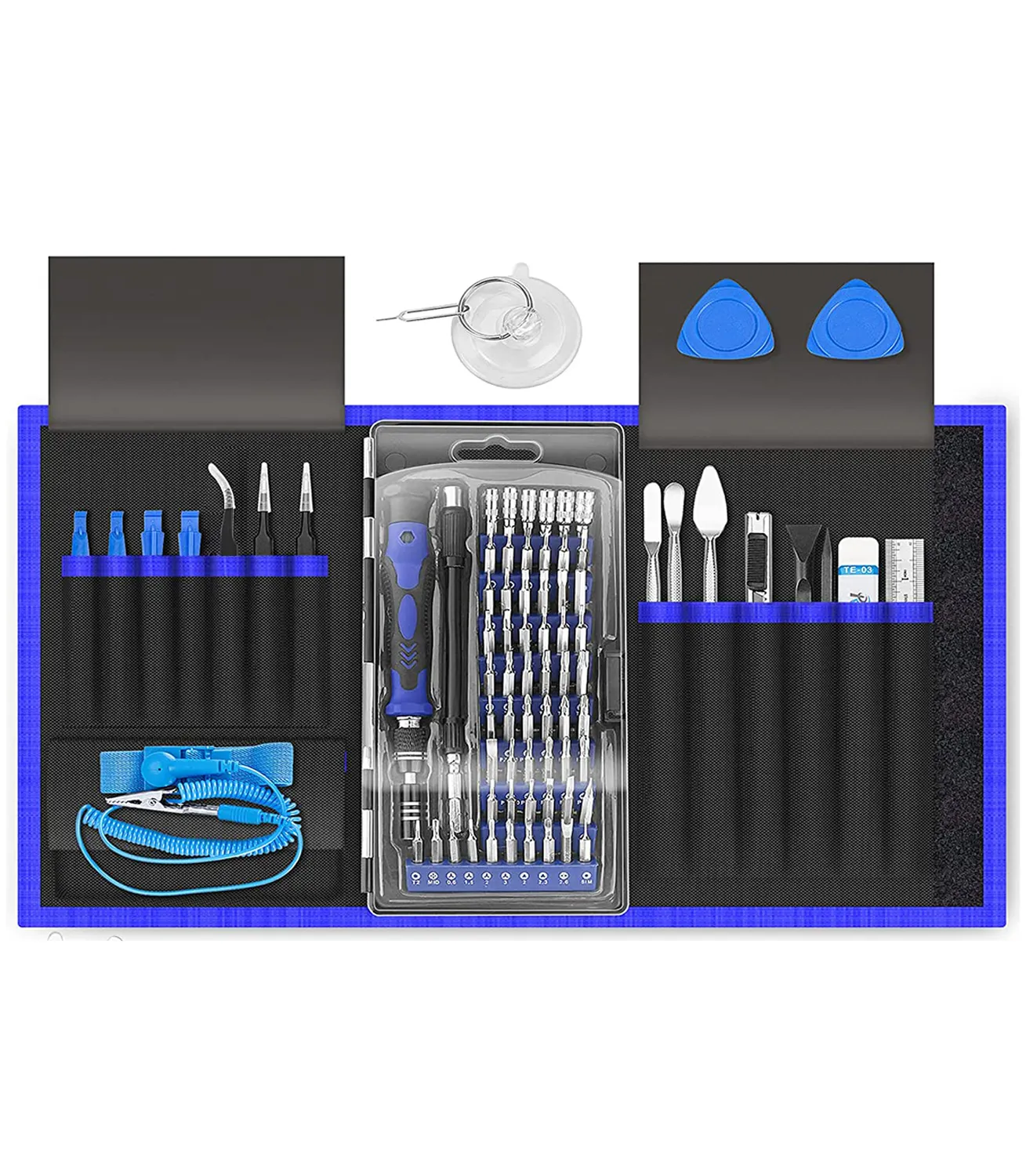 Factory wholesale high quality Screwdriver Kit 80 in 1 Electronics Repair Tool Magnetic Driver Kit with Flexible Shaft