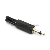 Prise audio jack mâle mono 2,5 mm / 3,5 mm 2 pôles pour écouteurs DIY