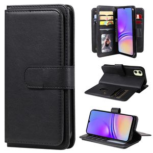 Étui en cuir multifonction pour <span class=keywords><strong>Samsung</strong></span> Galaxy A03S A42 A12 A32 A52 A72 5G A02S A22 4G M32 A22 A82, avec porte-cartes 10 emplacements - Product Image 6