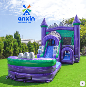 Nước gợn Inflatable nảy giường với trượt nhà máy trực tiếp bán Hot Bán với chất lượng tốt và giá thấp Made in Trung Quốc - Product Image 3
