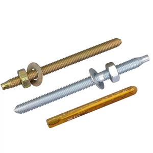Perno <span class=keywords><strong>de</strong></span> <span class=keywords><strong>Anclaje</strong></span> Químico M12x150mm <span class=keywords><strong>de</strong></span> Acero al Carbono con Resina Epoxi para Refuerzo <span class=keywords><strong>de</strong></span> Hormigón - Product Image 2