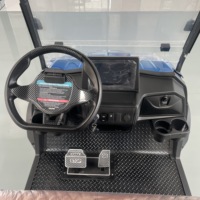 Voiturette de golf électrique tout-terrain 4 places, batterie au lithium, vitesse 30-50 km/h, autonomie 70-90 km, certifiée CE