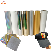 Patch en TPU souple haute fréquence Qinyu, imprimé sérigraphié et gaufré 3D, avec logo de marque, pour vêtements, film QY-UV, prix usine Guangdong
