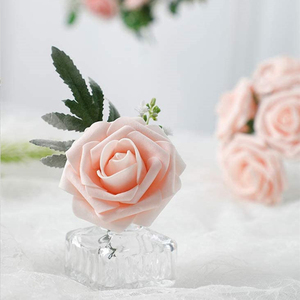 Wholesale Hot Sale Rose PE Peony <b>Artificial</b> <b>Flowers</b> Bouquet Big Head Bud Cheap Indoor Wedding Decoration for Valentine's Day - Product Image 2