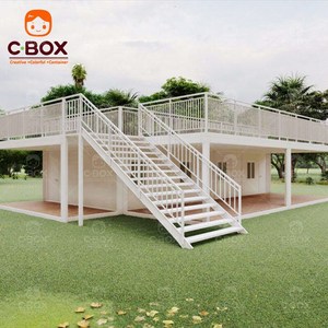 บ้านพักสำเร็จรูปแบบโมดูลาร์ Cbox สำหรับเด็ก พร้อมห้องนอน ห้องครัว บ้านพักตู้คอนเทนเนอร์สำเร็จรูปสำหรับขาย - Product Image 4