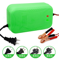 Model populer 12V 6A 12V 5A 8A 10A 12A 20A pengisi daya baterai asam timbal perbaikan denyut nadi mobil dengan tampilan LCD EU US UK