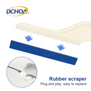 Dchoa Cửa Sổ Xe Tint Công Cụ Thiết Lập Side <span class=keywords><strong>Swipe</strong></span> Với Có Thể Thay Thế Lưỡi Vinyl Squeegee Cho Chăm Sóc Xe Hơi Thiết Bị - Product Image 4