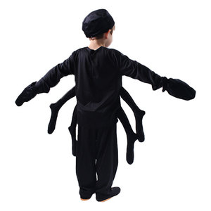 Disfraz de Spiderman para Niños, Conjunto de Cosplay Negro, Disfraz para Actuaciones en Escenario, Edades de 5 a 7 Años - Product Image 3
