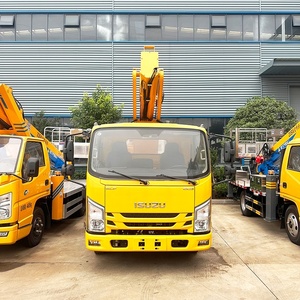รถบรรทุกติดตั้งกระเช้ายกแบบยืดหดได้ ISUZU ELF KV100 ของญี่ปุ่น ขนาด 23 ม. 25 ม. 30 ม. 45 ม. รถกระเช้าไฟฟ้า - Product Image 2