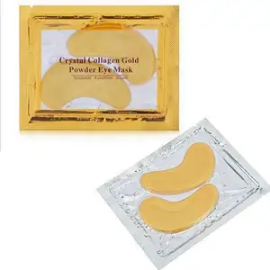 24k gold eye mask Discount in stock Wholesale Collagen Circles Patch hydrogel remove dark circle Golden