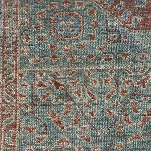 Tapis Oushak en laine nouée à la main de super qualité, grand tapis rectangulaire de luxe pour l'intérieur de la maison, haut abstrait pour le sol de la salle de prière - Product Image 1