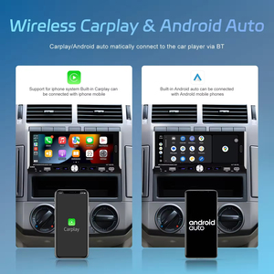 Autoradio Podofo 6,9 pouces, simple DIN, avec Carplay sans fil, Android Auto, lecteur MP5, égaliseur, Bluetooth, FM, USB Type-C, vente en gros - Product Image 2