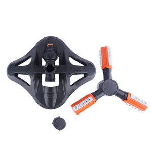 Aspersor de impacto con trípode, accionamiento de 360 grados, plástico ABS, rociador de agua de tres puntas para riego agrícola y de jardín - Product Image 4