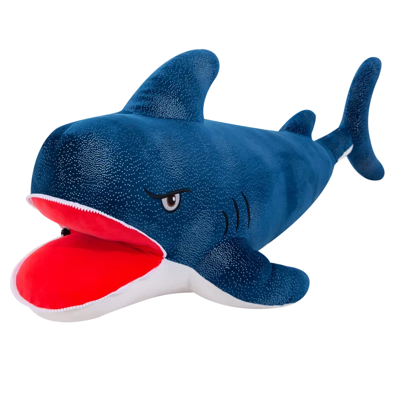 Promotion gift Customized OEM Cute Shark Stuffed Plush Toy Doll For Kid Animal Plush Toys