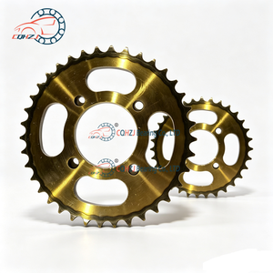 Kit de pignons CQHZJ 14T 39T Pas 428 pour <span class=keywords><strong>moto</strong></span> <span class=keywords><strong>Suzuki</strong></span> GN125 GS125 HJ125, idéal pour les charges et les terrains montagneux - Product Image 3