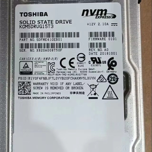 KCM51RUG15T3 serie CM5-R 15.36TB NVMe RI U.2 2.5 pollici interno SSD - Product Image 1