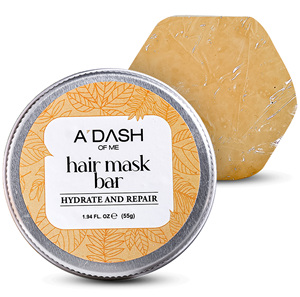 Masque capillaire en barre pour hydrater et réparer les cheveux secs et abîmés, soin capillaire nourrissant en profondeur pour des cheveux lisses - Product Image 1