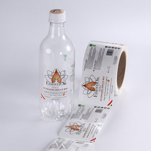 Bán buôn cá nhân thân thiện với môi không thấm nước Scratch-off nhãn CuộN tùy chỉnh rõ ràng logo nhãn dán cho dầu ô liu bao bì - Product Image 1