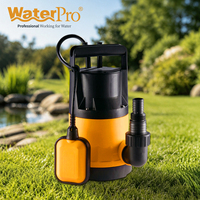 Pompe de drainage d'eau submersible mini portable 220V 200W avec interrupteur à flotteur 5000L/H pour bassin de jardin et piscine