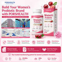 Capsules de probiotiques quotidiennes pour femmes, marque privée OEM, avec prébiotiques et canneberge pour la santé vaginale