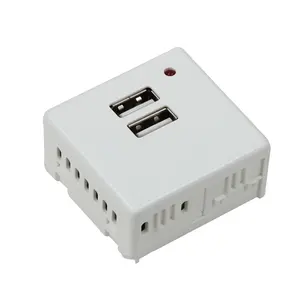 Italy Electrical USB Wall Mounted Socket For Home Public Places Office Hotel