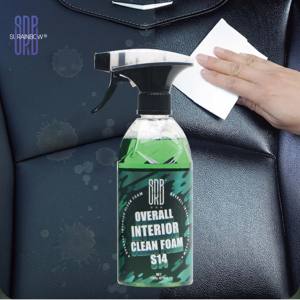 Surainbow S14 <strong>Car</strong> Care Foam <strong>Cleaner</strong> &amp; Wash Cleaning Leather <strong>Seat</strong> Spray <strong>for</strong> Surface Protection of Leather Fabrics - Product Image 2