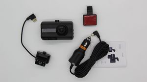 กล้องติดรถยนต์พร้อมระบบมองเห็นกลางคืนแบบ HD 1080P, เลนส์หมุนได้ 360 องศา, บันทึกภาพคู่, กล้องหน้าและกล้องหลัง, ดีไซน์แบบซ่อน - Product Image 3