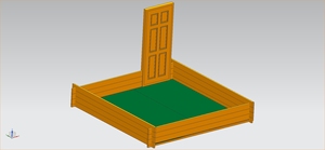 Small Market Green Garden Wood Modern Prefab Log Cabin Leisure Wooden House - Product Image 4