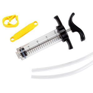 Juego de herramientas de reparación de aceite Mineral para bicicleta, <span class=keywords><strong>Kit</strong></span> de purga de freno de disco hidráulico Universal profesional - Product Image 3