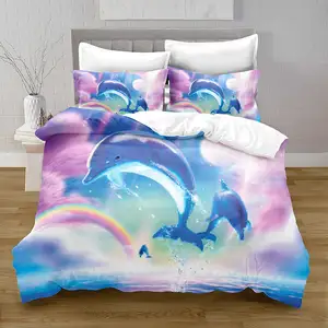 Customizable 3d Duvet Cover Printed New Design Bedding Set With High Quality