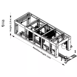 Tunnel automatico completo dell'autolavaggio di alta qualità durevole e popolare con un alto lavaggio della spazzola di vendite - Product Image 5