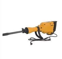 Marteau perforateur électrique professionnel, machine de démolition industrielle, 65 1500W 110-240V 45J, outils électriques à énergie d'impact