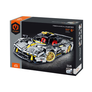 IM.MASTER 9814 Voiture de course super haute technologie Paganis <span class=keywords><strong>Zonda</strong></span> R Modèle Briques Puzzle Jouet Anniversaire pour enfants Ensembles de blocs de construction - Product Image 4