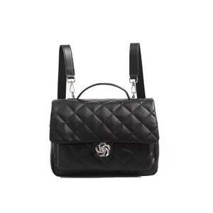 Sac à dos pour ordinateur portable en PU de haute qualité pour femme – Hiver/Printemps/Été – Grande taille portable – Double sangles – Fermeture éclair – Tendance - Product Image 4