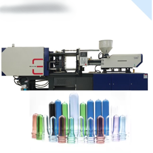 12 24 36 48 Cavity Automatic Plastic Production Injection <b>Machine</b> PET <b>Bottle</b> Preform <b>Making</b> With Low Price BJ-140T Pet Injection - Product Image 3