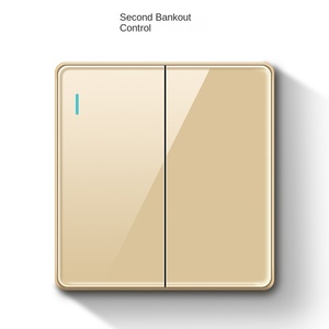 Interrupteur électrique à bouton-poussoir mural standard britannique PC ignifuge - Product Image 4