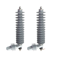 Parafoudre composite en oxyde métallique 21 kV, parafoudre de distribution haute tension 10 kA HY10W-21